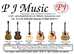 P J Music Music books, Instruments and Accessories