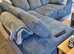 **Grand Brand New Corner Couch - L Shape 2 & 3 Seater with Footstool**