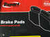 Brand new in box vivaro van break pads