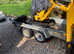 Jcb mini digger with trailer