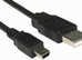USB 2.0 A-Male to Mini-B USB, Data Charging Cable, 1M, Black