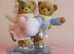 Cherished Teddies Monika & Joerg "gliding through the holidays together 2008