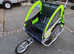 2 CHILD BIKE TRAILER CONVERTS INTO PRAM