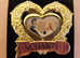 Disney enchanted Giselle & Robert double sided spinner bin badge 2007