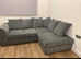**Chic Brand New Corner Lounge - 3 & 2 Seater Sofa with Footstool Addition**