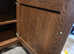 Dark brown oak sideboard