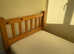 Single Bed collect Severn Beach, pine good condition with mattress