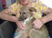 Dusty 5 month old rescue puppy boy - saved by our vet watch this video on our website