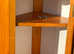 Bathroom corner cabinet