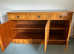 Dining table, six chairs and sideboard