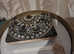 Beaded and diamant clutch bag