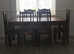 Jali Dining table and chairs + coffee table