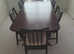Stag, Mahogany extendable dining table and 6-chairs