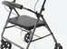 Rollator with seat