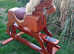 Vintage rocking horse.