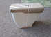 New Twyford toilet cistern in white
