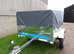 Small General Purpose Trailer with High Frame and Cover (Ready Built) - Maypole 6815
