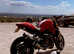 Ducati monster 1200 s white stripe