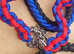 Paracord dog lead and collar set