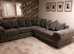 Milan Ultimate Brand New Corner Setup - 3 & 2 Seater with Coordinated Footstool