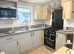 **Caravan with patio doors and decking**