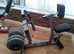 PLATE LOADED ROWING MACHINE C/W WEIGHTS IN PICTURE