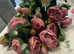 Artificial Silk Peonies Pink x 3 Bunches - New