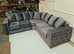 **Stylish Brand New Corner Arrangement - 3 & 2 Seater with Footstool Addition**