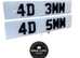 Premium 3D & 4D Registration Plates ( Road Leagl & Show Plates)
