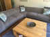 Grey corner sofa
