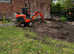 Micro digger hire with driver