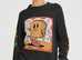 Black Hoodie | Chill Bread Vibes Unisex Sponge Fleece Raglan Sweatshirt | Winter Clothes | Women's clothing