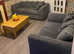 Stylish Corner Sofa Ensemble - 3 & 2 Seater Plus Matching Footstool