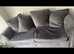 Grey velvet 3+2 sofa