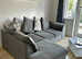 **Milan Bold Brand New Corner Sofa - 2 & 3 Seater Set with Footstool Addition*