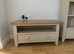 Cotswold company tv unit and book cases