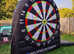 Inflatable footdarts for rent
