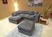 **Ultimate Brand New Corner Seating - 3 & 2 Seater Sofa with Footstool**