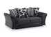 **Sleek Brand New Corner Lounge - 2 & 3 Seater Sofa with Footstool