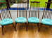 10 Ercol Goldsmith chairs with Ercol pads