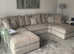 **Modern Brand New Corner Sofa Set - 3 & 2 Seater with Coordinated Footstool