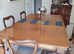 Victorian mahogany dining table and 6 chairs