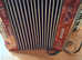Hohner Carmen II Accordion red with Case