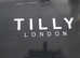 Tilly London Black Leather High Heels