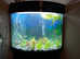 300L corner fish tank.