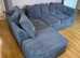 **Premium Brand New Corner Sofa Set - L Shape 3 & 2 Seater with Footstool**