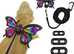 Bearded Dragon Butterfly Lizard Harness and Leash
