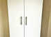 2-Door Plain Wardrobe - Simple, Sleek & Spacious
