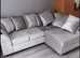 **Timeless Brand New L-Shape Sofa - 3 & 2 Seater with Coordinated Footstool**