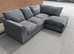 **Grand Brand New L-Shape Couch - 2 & 3 Seater with Footstool Comfort**